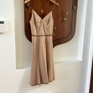 TRACY REESE 2 dress champagne NYE holiday